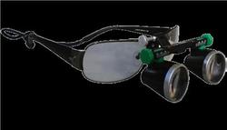Premium Variable Loupes 2.5-3.5x, 250-440mm WD w/Glasses